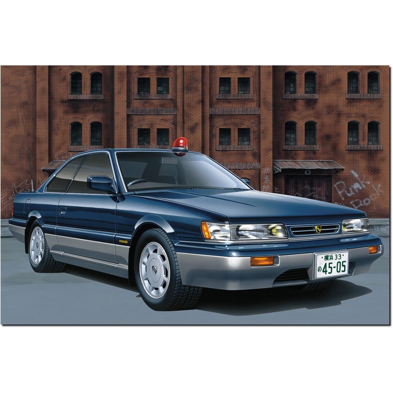 Aoshima 068649 1/24 Dangerous Detective No.2 Dangerous Detective Minato 302 Undercover Police Car
