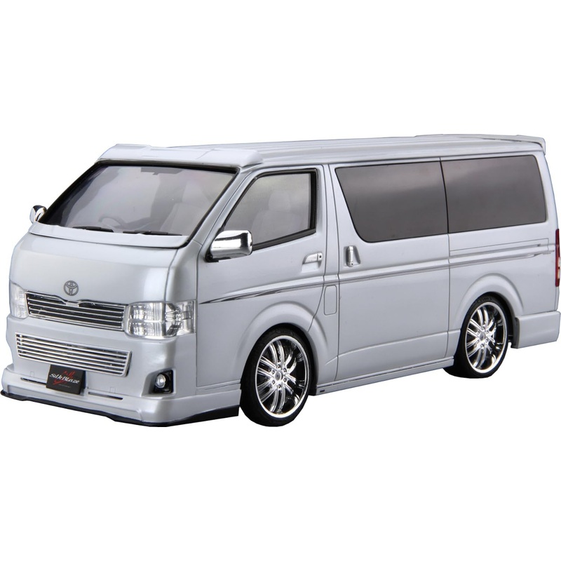 Aoshima 068786 1/24 Bunka Kyozai The Tuned Car Series No.28 Toyota Silk Blaze TRH200V Hiace VerIII '10