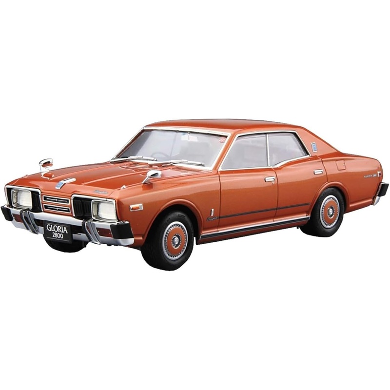 Aoshima 1/24 The Model Car Series No.53 Nissan P332 Cedric/Gloria 4HT2800 Brougham '78