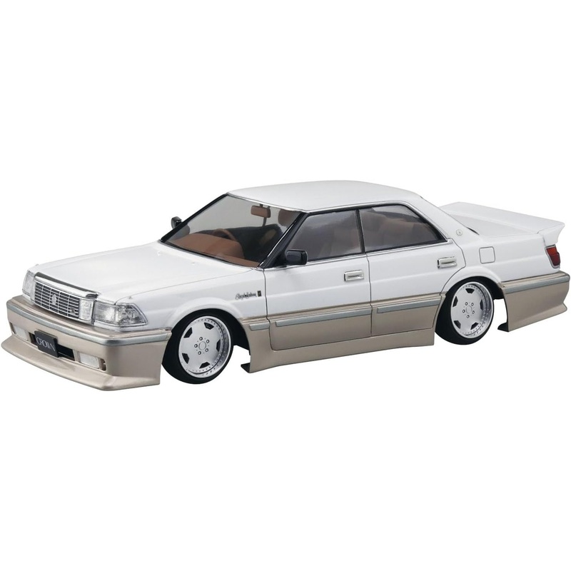 Aoshima Bunka Kyozai 1/24 The Tuned Car Series No.86 Toyota Insurance UZS131 Crown 1989
