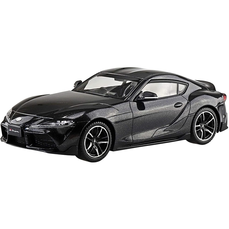 Aoshima Toyota GR Supra (Black Metallic) (Damage box)