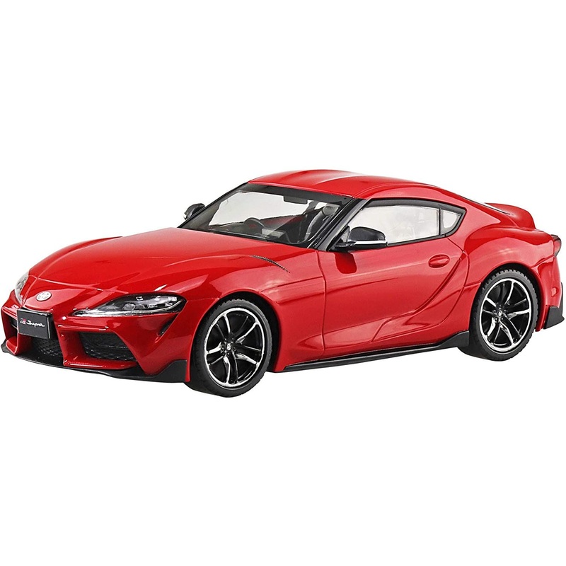 Aoshima Toyota GR Supra (Prominence Red) (Damage box)