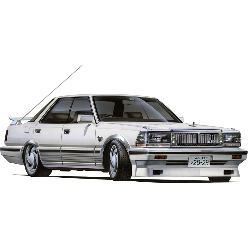 Fujimi HC08 1/24 HYSOCAR SERIES No.8 NISSAN CEDRIC 4-DOOR HARDTOP (Y30)