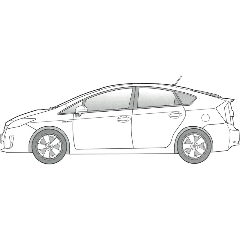 Fujimi ID284 1/24 Inch Up Series No.284 Toyota Prius (ZVW30) G/Touring Selection Plastic Model