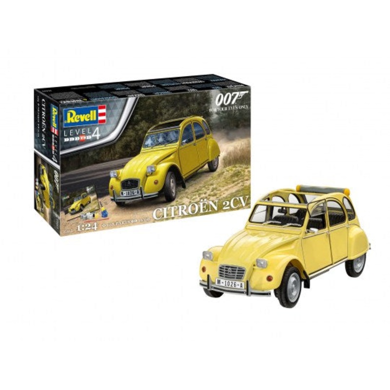 Hasegawa 05663 1/24 Citroen 2CV 007 For Your Eyes Only