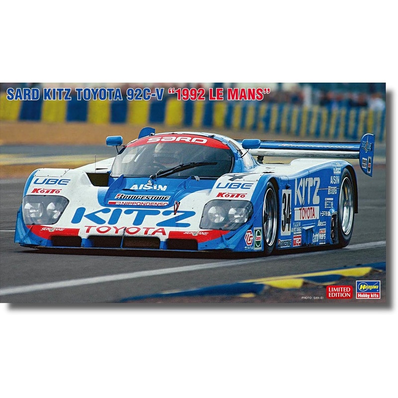 Hasegawa 20706 1/24 Third Kitts Toyota 92C-V "1992 Le Mans"