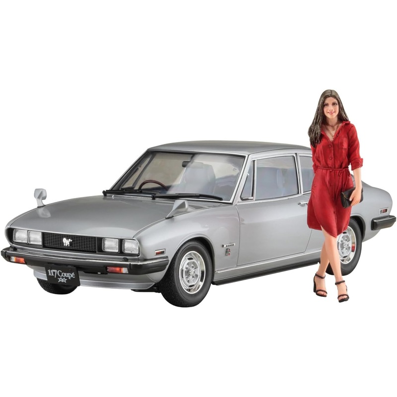 Hasegawa SP604 1/24 Isuzu 117 Coupe Late Model w/Cool Beauty Girls Figure