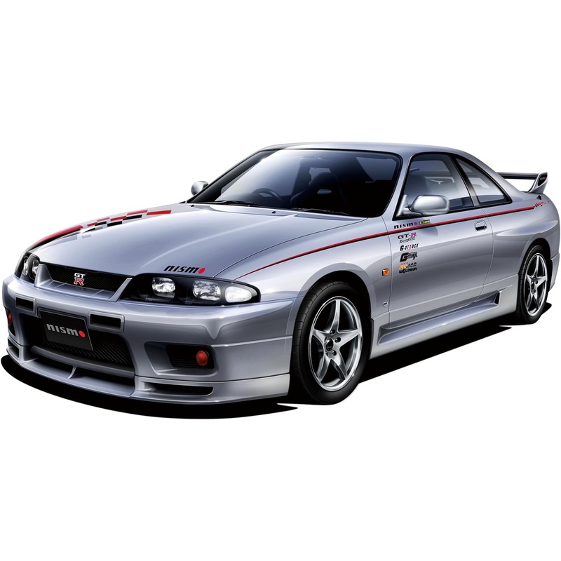 Fujimi ID-1001 1/24 Inch Up Series No.1001 Skyline GT-R (R33 NISMO Specification) with Nismo 40th Anniversary Assembly Case