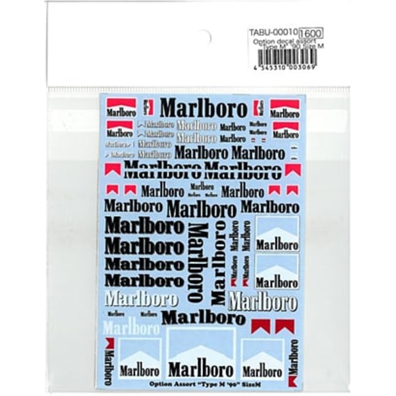Tabu Design 00010 1/24 OPT Decal Type M
