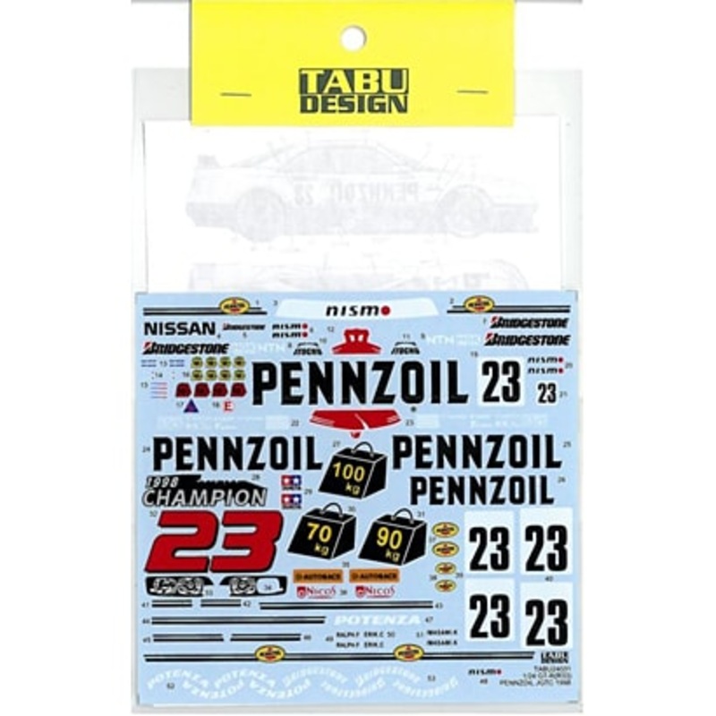 Tabu Design 24031 1/24 R33 PENNZOIL