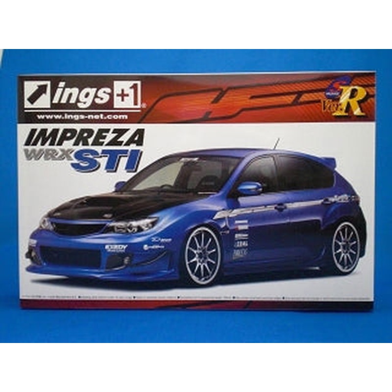 Aoshima GRB Impreza WRX STI 5door`07 ings Ver.