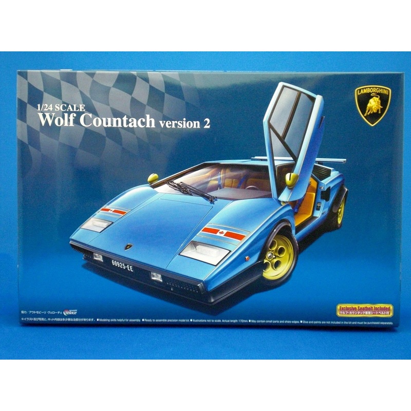 Aoshima LAMBORGHINI Wolf Countach version2