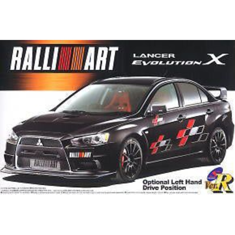 Aoshima SVR46 1/24 Lancer Evo X Ralliart