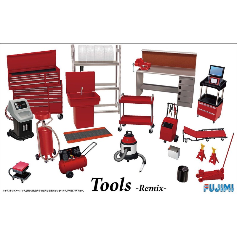 Fujimi 1/24 Garage & Tools Series No.28 Tool Remix