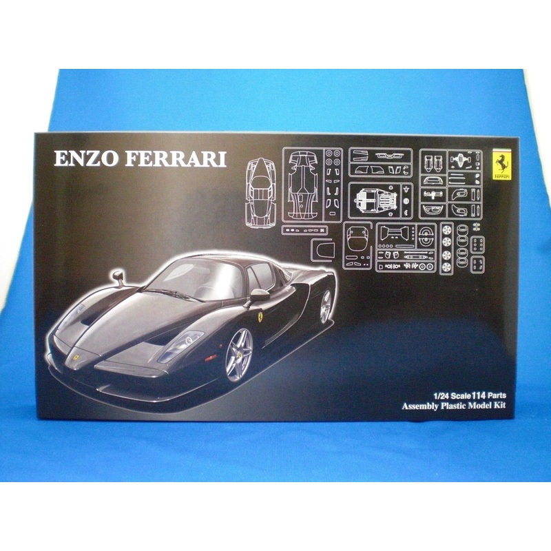 Fujimi Ferrari Enzo Black Body DX w/Photo-Etched Parts