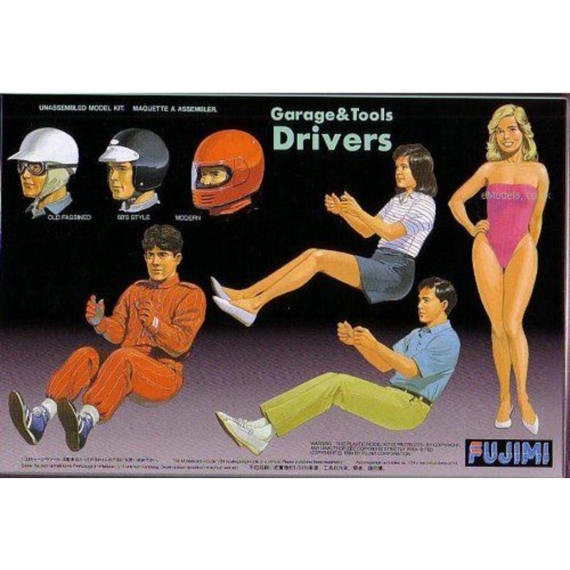 Fujimi GT-4 1/24 Scale Driver (Garage & Tool Set)