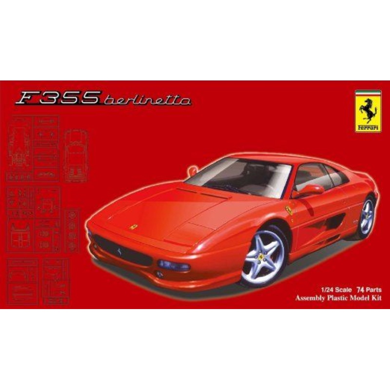 Fujimi RS106 Ferrari F355 Berlinetta 1/24