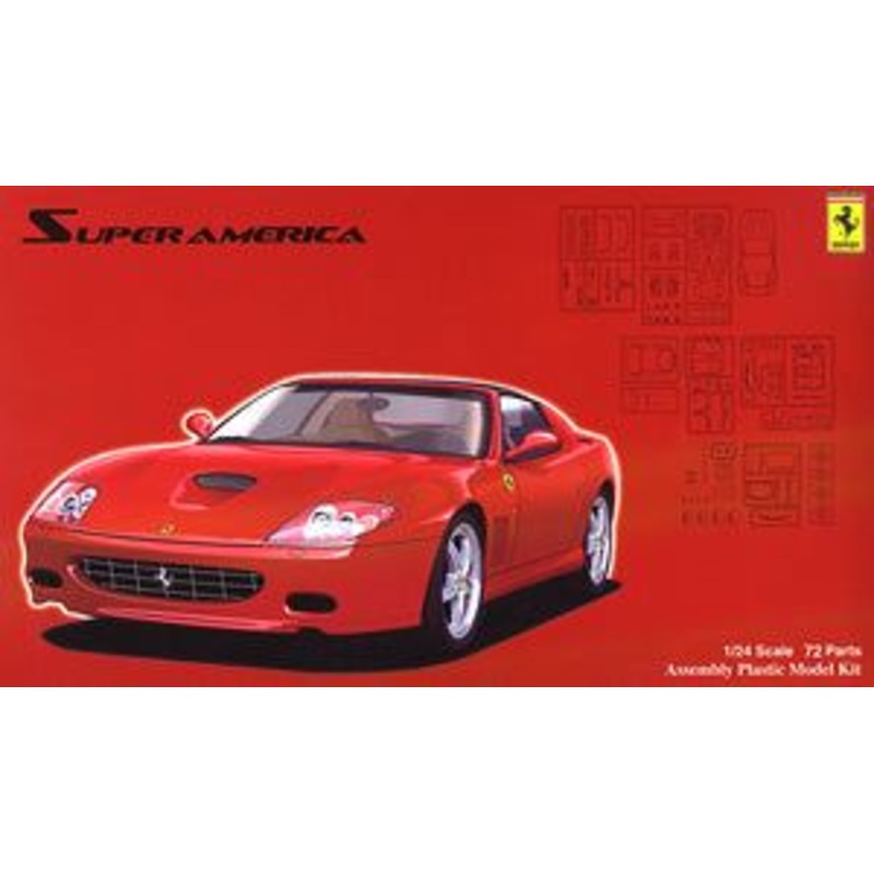 Fujimi RS111 Ferrari Super America w/Window Frame Masking Seal 1/24