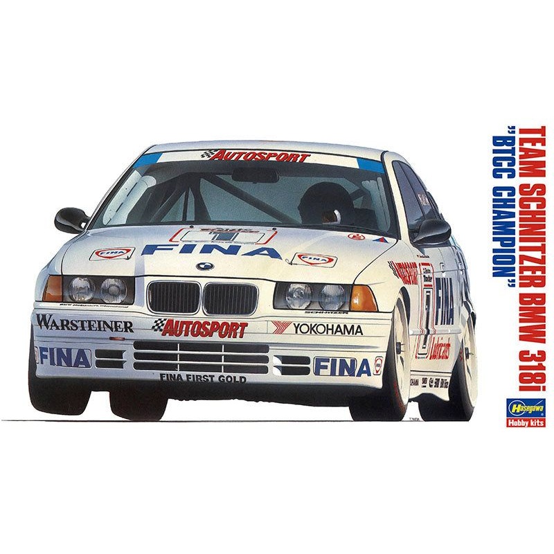 Hasegawa Team Schnitzer BMW 318i BTCC Champion (1/24 Scale Plastic Model)
