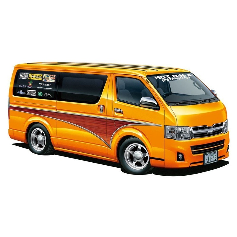 Aoshima Hot Company 200 Series Hi Ace `10 1/24