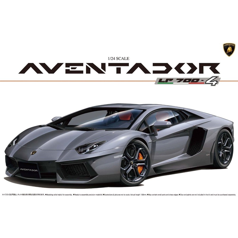 Aoshima Lamborghini Aventador 1/24