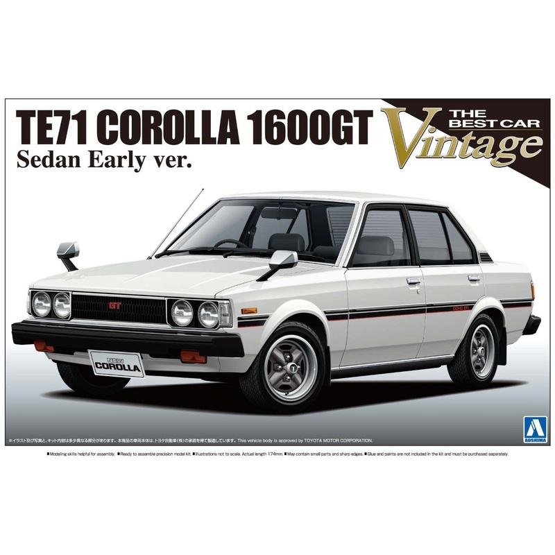 Aoshima TE71 Corolla GT Early Type
