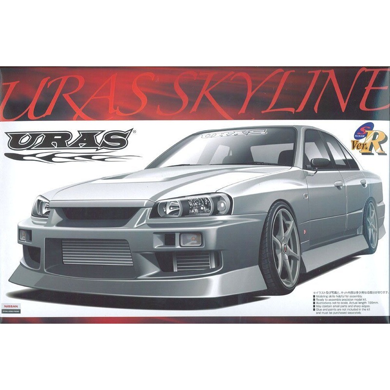 Aoshima URAS ER34 Skyline 1/24
