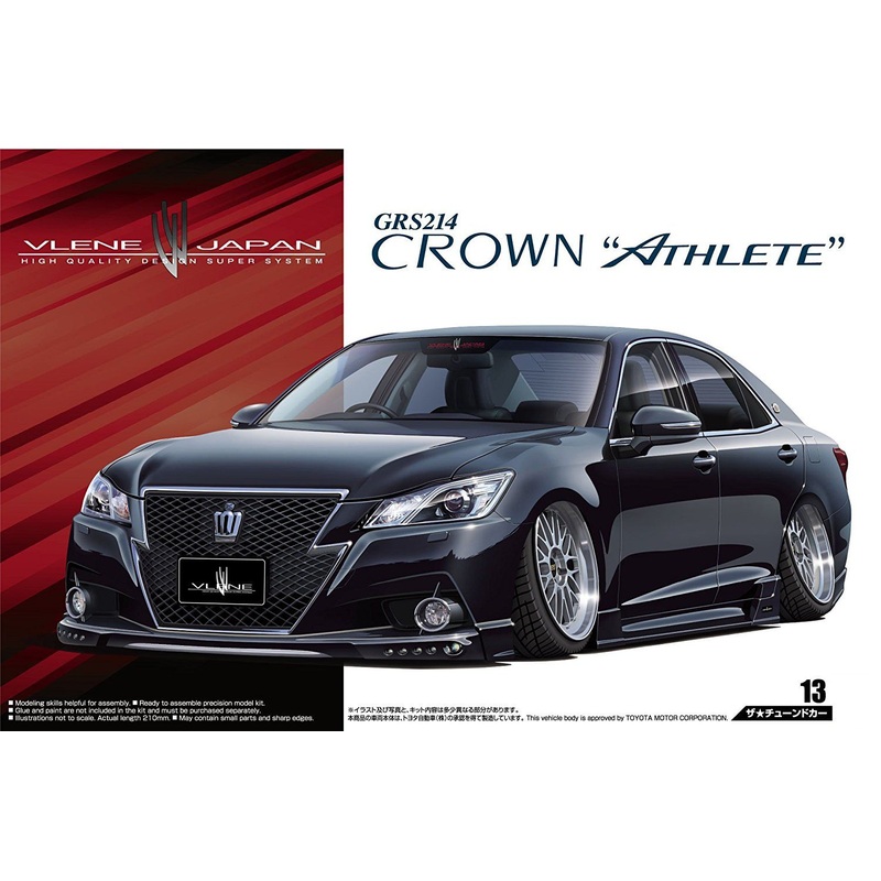 Aoshima Vlene X10 GRS214 Crown Athlete G '12 (Toyota)