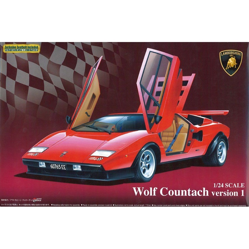 Aoshima Wolf Countach Version 1 1/24