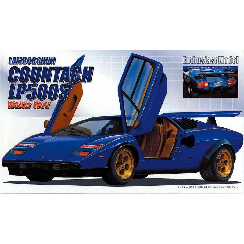 Fujimi Countach LP500S Walter Wolf