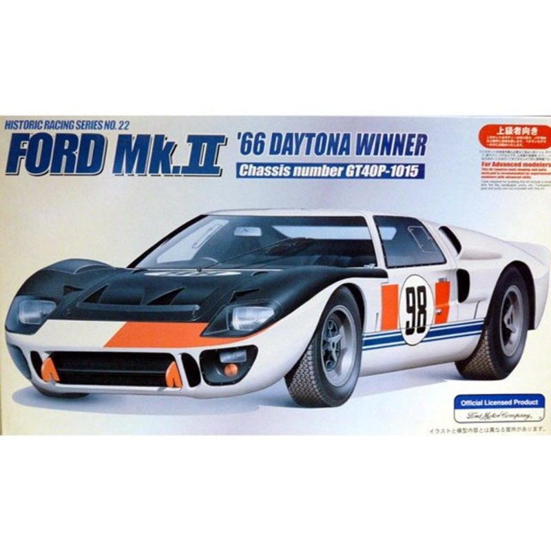 Fujimi Ford GT40 MkII 66 Daytona 24H Winner