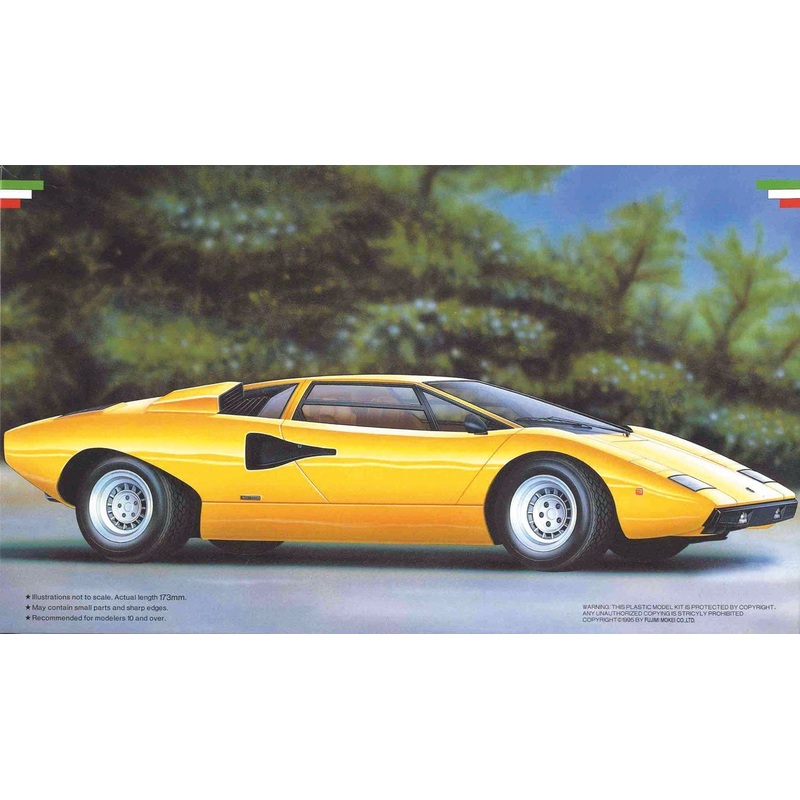 Fujimi Lamborghini Countach LP400