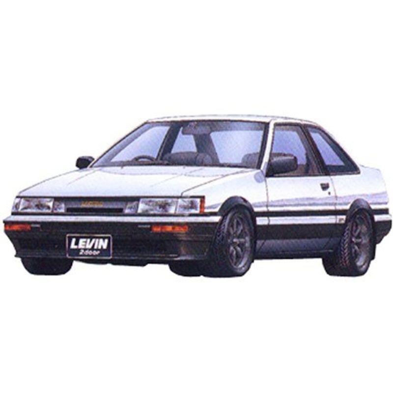 Fujimi Toyota AE86 Levin 1600GT Apex 2Door `85 1/24