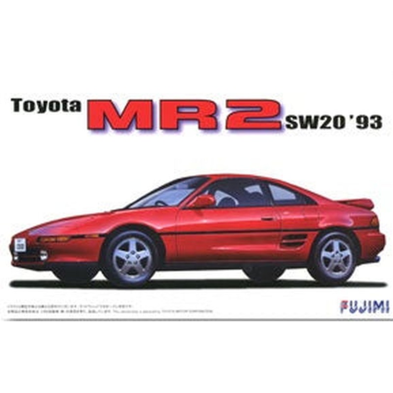 Fujimi Toyota SW20 MR2 `93 1/24