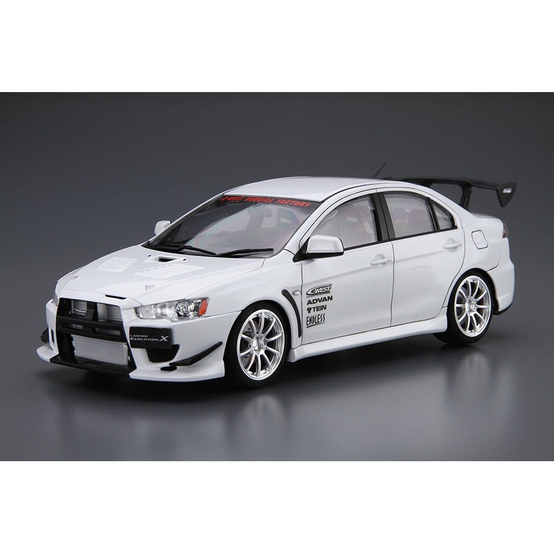 Aoshima 1/24 C-West CZ4A Lancer Evolution X `07