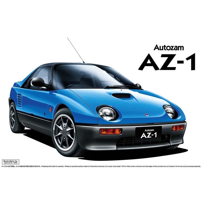 Aoshima 1/24 No.38 Mazda PG6SA AZ-1 `92