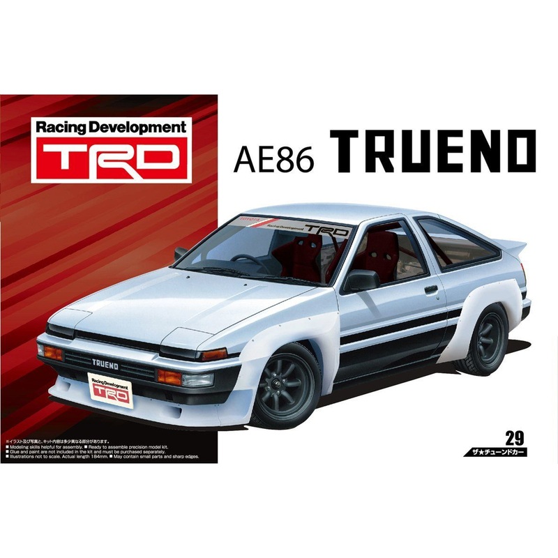 Aoshima 1/24 TRD AE86 Trueno N2 Specification `85 Toyota