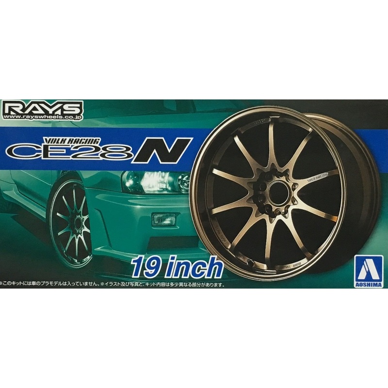 Aoshima 1/24 Volk Racing CE28N 19 Inch