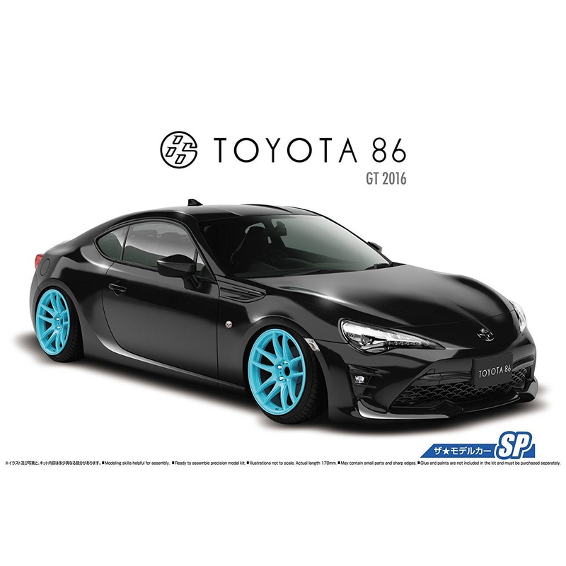 Aoshima Toyota ZN6 TOYOTA86 '16 Custom Wheel