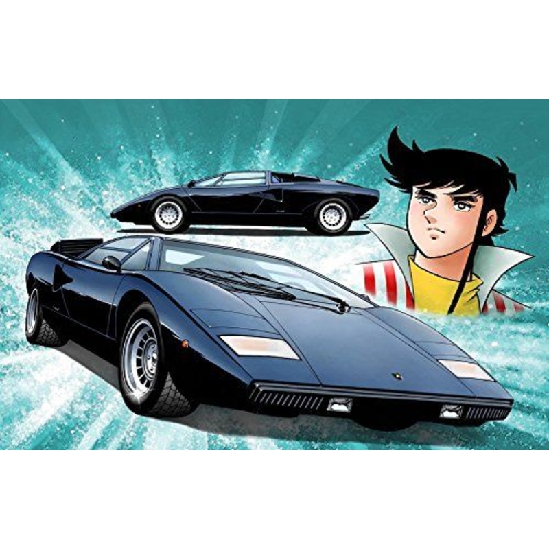 Fujimi 1/24 CW-12 Countach LP400 Hama Black Panther of Hama