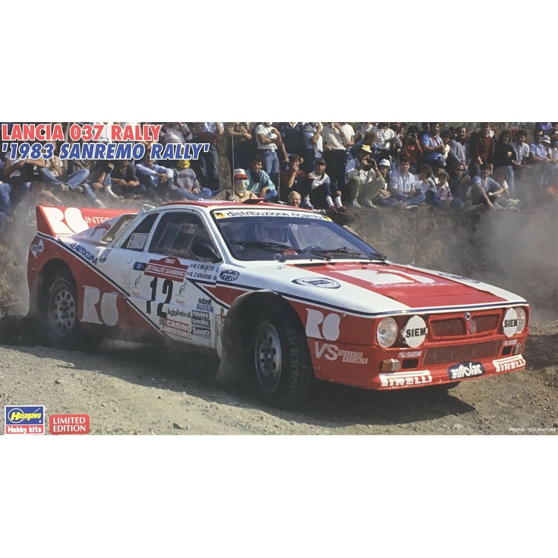 Hasegawa 1/24 Lancia 037 Rally 1983 Sanremo Rally