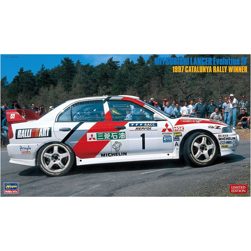 Hasegawa 1/24 Mitsubishi Lancer Evolution IV 1997 Catalunya Rally Winner