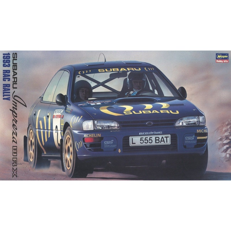 Hasegawa 1/24 Subaru Impreza WRX 1993 RAC Rally
