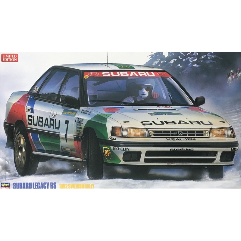 Hasegawa Subaru Legacy RS "1992 Swedish Rally"
