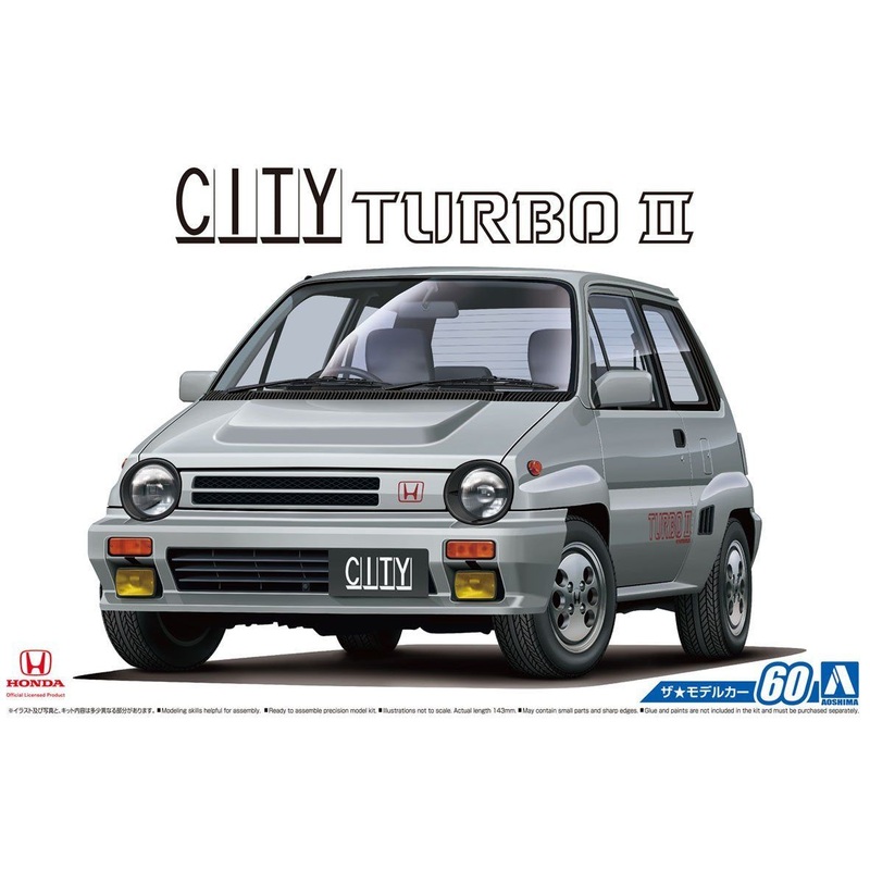Aoshima 1/24 Honda AA City Turbo II `85