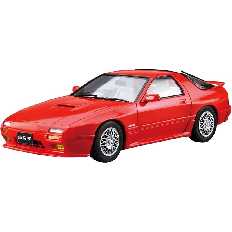 Aoshima 1/24 The Model Car Series No.64 Mazda FC3S Savannah RX-7 '89