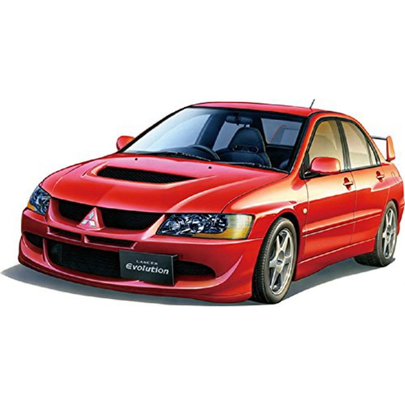 Fujimi 1/24 Mitsubishi Lancer Evolution VIII GSR w/Window Frame Masking