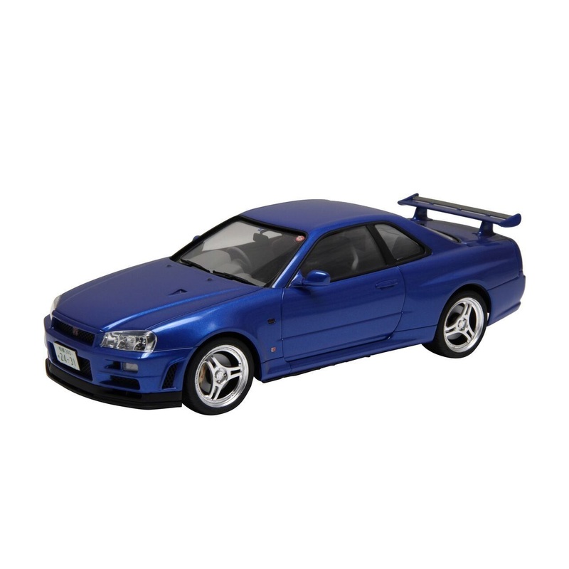 Fujimi 1/24 Nissan Skyline GT-R R34 w/Car Name Plate