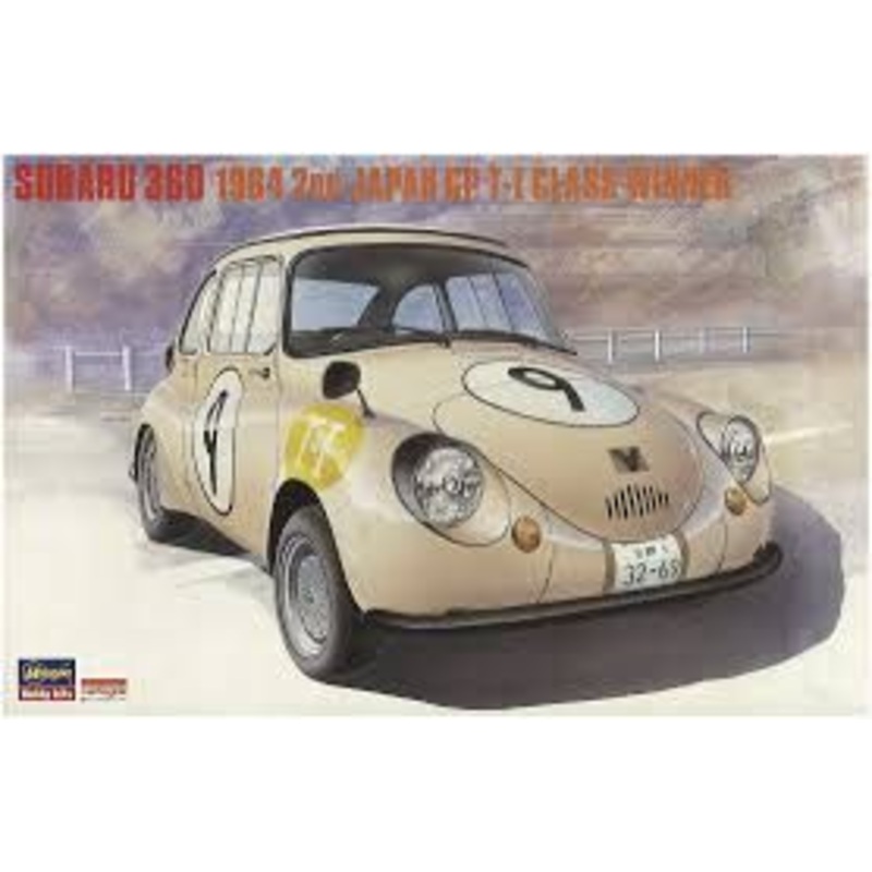 Hasegawa 1/24 Subaru 360 1964 2nd Time Japan GP T-1 Class Winner