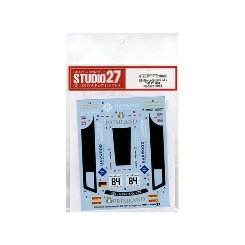Studio27 DC1070 1/24 Mercedes SLS GT3 HTP